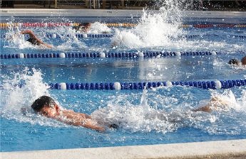 swimming